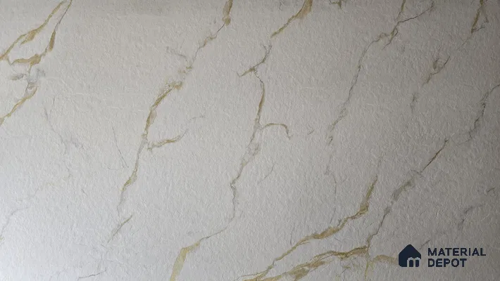 Grey Marble Look LM 24143 8 ft x 4 ft Texture Finish Decorative Laminate - 1 mm | Suitable for TV Unit, Wardrobe, Kitchen Cabinets