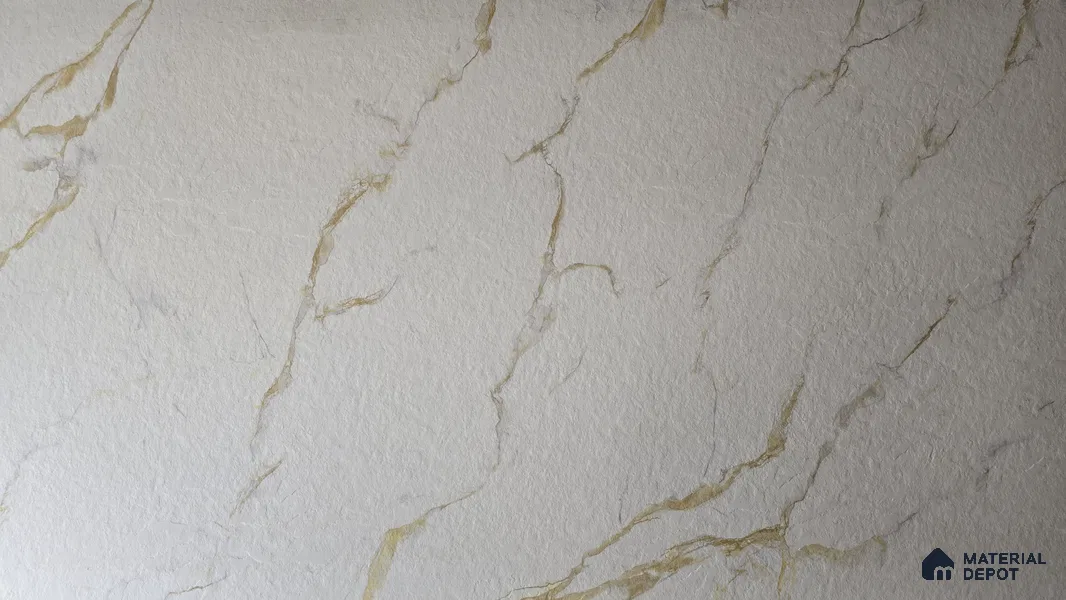 Grey Marble Look LM 24143 8 ft x 4 ft Texture Finish Decorative Laminate - 1 mm | Suitable for TV Unit, Wardrobe, Kitchen Cabinets