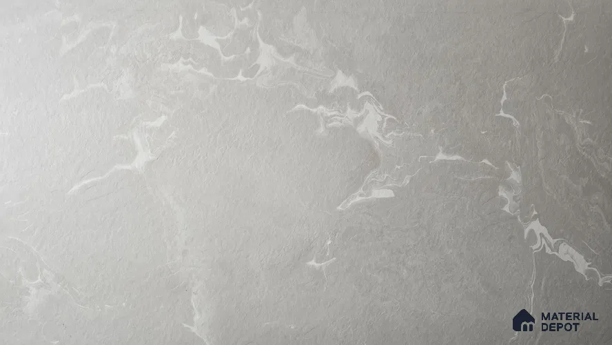 Grey Marble Look LM 24147 8 ft x 4 ft Texture Finish Decorative Laminate - 1 mm | Suitable for TV Unit, Wardrobe, Kitchen Cabinets