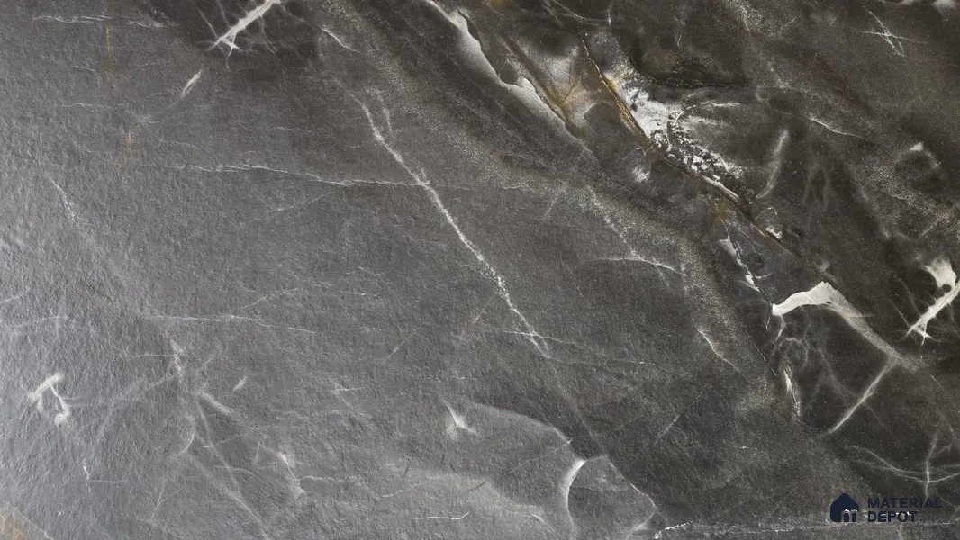 Grey Marble Look LM 24159 8 ft x 4 ft Texture Finish Decorative Laminate - 1 mm | Suitable for TV Unit, Wardrobe, Kitchen Cabinets