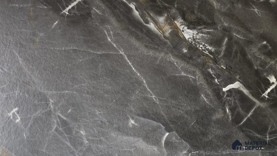 Grey Marble Look LM 24159 8 ft x 4 ft Texture Finish Decorative Laminate - 1 mm | Suitable for TV Unit, Wardrobe, Kitchen Cabinets