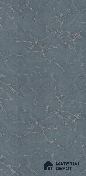 Blue Marble Look LM 24256 HGL 8 ft x 4 ft High Gloss Finish Decorative Laminate - 1 mm | Suitable for TV Unit, Wardrobe, Kitchen Cabinets