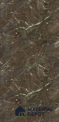 Brown Marble Look LM 24099 8 ft x 4 ft Texture Finish Decorative Laminate - 1 mm | Suitable for TV Unit, Wardrobe, Kitchen Cabinets