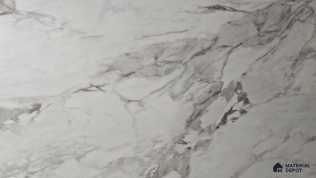 Cream Marble Look LM 24180 Synchro 8 ft x 4 ft Texture Finish Decorative Laminate - 1 mm | Suitable for TV Unit, Wardrobe, Kitchen Cabinets