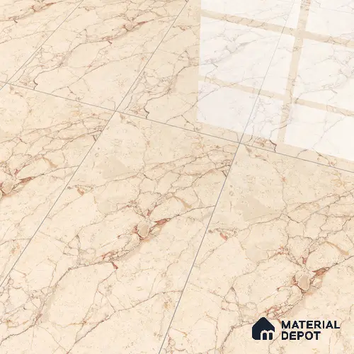 TL 00996 Espen Crema 1200x600 mm Glossy Finish Vitrified Wall & Floor Tile - 9 mm