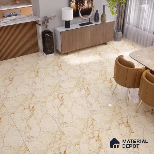 TL 00996 Espen Crema 1200x600 mm Glossy Finish Vitrified Wall & Floor Tile - 9 mm