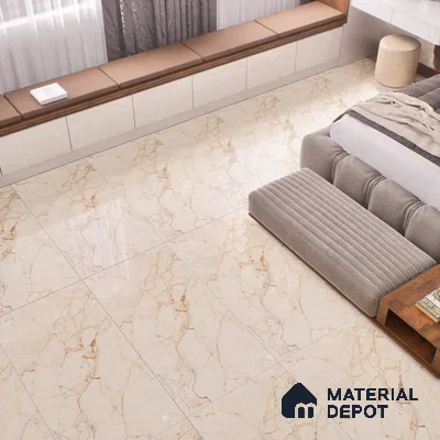 TL 00996 Espen Crema 1200x600 mm Glossy Finish Vitrified Wall & Floor Tile - 9 mm (Sample)