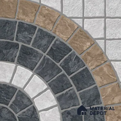 Parking Floor Tile TL 07578 Espresso Veil | 16 x 16 inch | Anti Slip Matte Finish Heavy Duty Vitrified Tile - 12 mm | Suitable For High Traffic Areas, Terrace, Balcony | Pattern Alignment May Vary | 2-3 mm Spacer is Mandatory