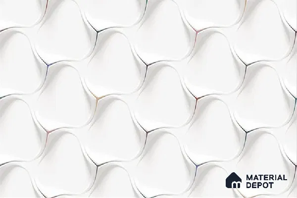 TL 01911 A Everest Light 18 x 12 inch Glossy Finish Ceramic Wall Tile - 6 mm