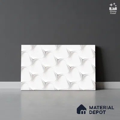 TL 01911 A Everest Light 18 x 12 inch Glossy Finish Ceramic Wall Tile - 6 mm