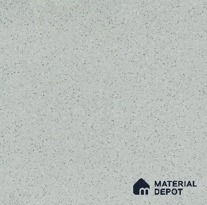 Terrazzo Floor Tile TL 00002 Polo Silver 600 x 600 mm Plain Look Matte Finish Anti Skid Outdoor Vitrified Parking Tile - 12 mm