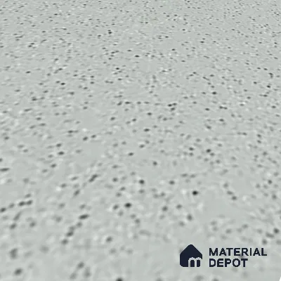 Terrazzo Floor Tile TL 00002 Polo Silver 600 x 600 mm Plain Look Matte Finish Anti Skid Outdoor Vitrified Parking Tile - 12 mm