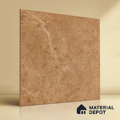 TL 00007 Alaska Tusk 600 x 600 mm Punch Look Matte Finish Anti Skid Outdoor Vitrified Parking Tile - 12 mm