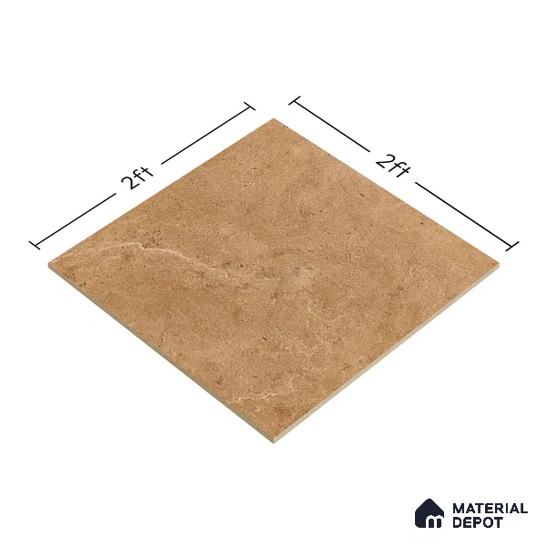 TL 00007 Alaska Tusk 600 x 600 mm Punch Look Matte Finish Anti Skid Outdoor Vitrified Parking Tile - 12 mm