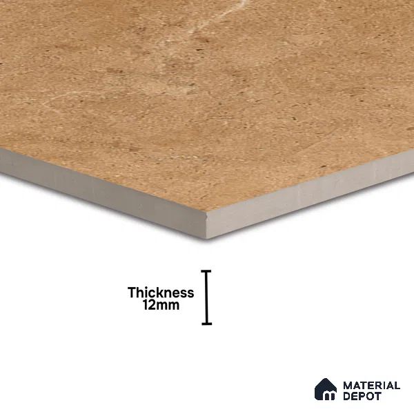 TL 00007 Alaska Tusk 600 x 600 mm Punch Look Matte Finish Anti Skid Outdoor Vitrified Parking Tile - 12 mm