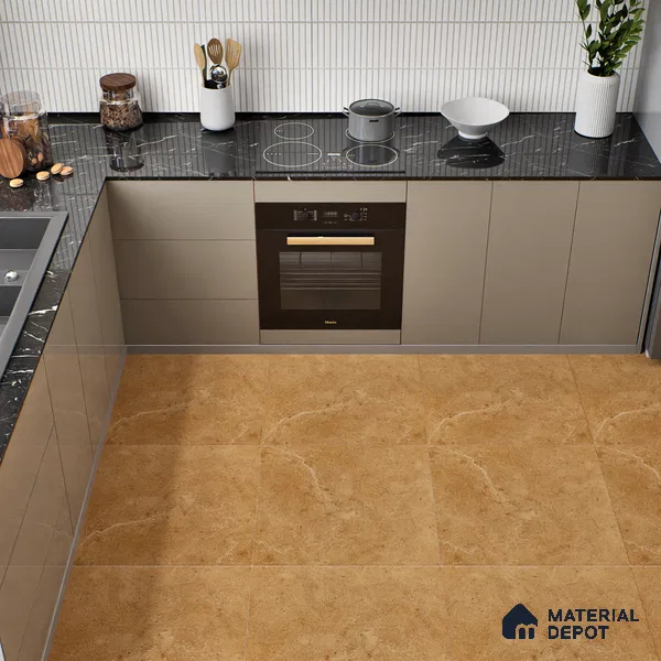 TL 00007 Alaska Tusk 600 x 600 mm Punch Look Matte Finish Anti Skid Outdoor Vitrified Parking Tile - 12 mm