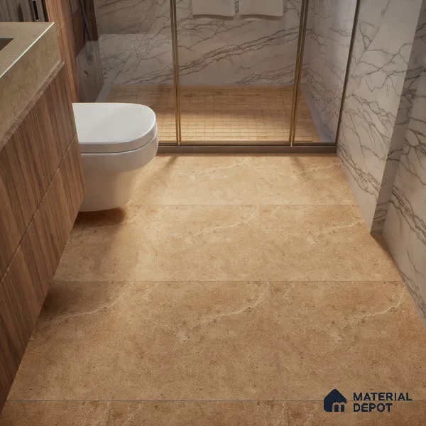TL 00007 Alaska Tusk 600 x 600 mm Punch Look Matte Finish Anti Skid Outdoor Vitrified Parking Tile - 12 mm