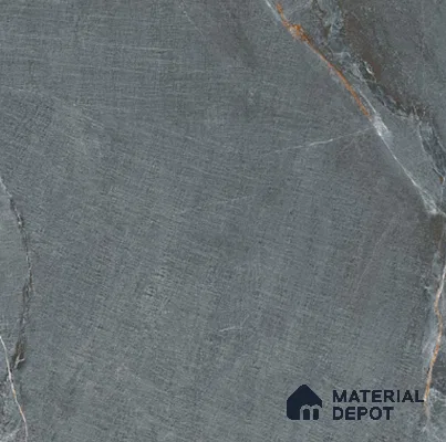 TL 00008 Latina Slate Nero 600 x 600 mm Punch Look Matte Finish Anti Skid Outdoor Vitrified Parking Tile - 12 mm