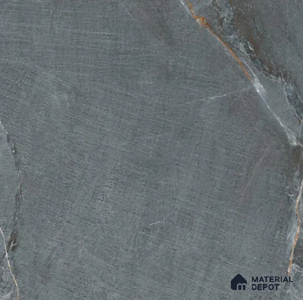 TL 00008 Latina Slate Nero 600 x 600 mm Punch Look Matte Finish Anti Skid Outdoor Vitrified Parking Tile - 12 mm