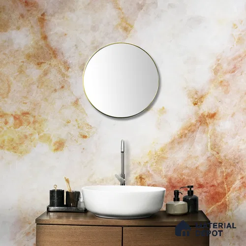Exposed Marble Design, Wallpapers for Rooms, Customised Indrani Series Soft Feel Marble Design (Customised Size Wallpaper )