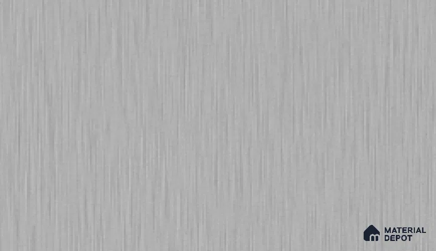 Grey Metallic Look F11 F11 Silver 8 ft x 4 ft Foil Finish Decorative Laminate - 1 mm | Suitable for TV Unit, Wardrobe, Kitchen Cabinets