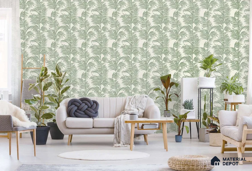 F23-1 | 10 Meter x 21 Inches Florals Look Wallpaper - 57.41 Sq. Ft. | Minimum 15% wastage during installation