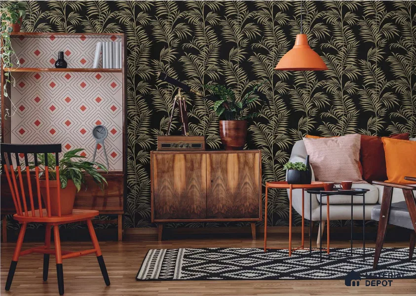 F23-4 | 10 Meter x 21 Inches Florals Look Wallpaper - 57.41 Sq. Ft. | Minimum 15% wastage during installation