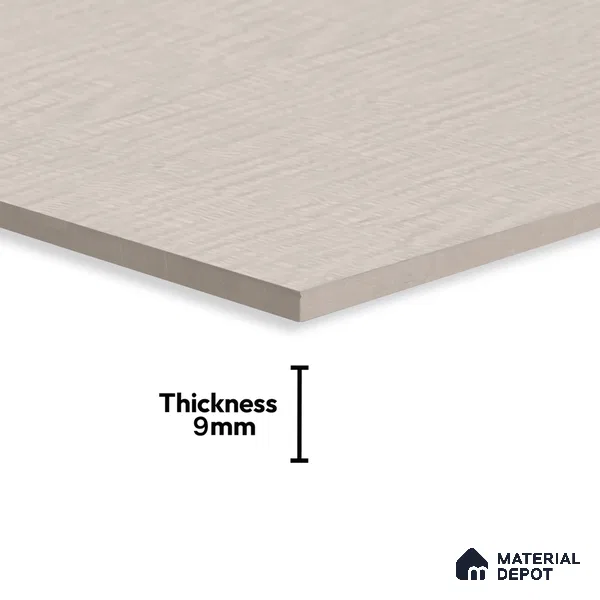 Fabric Floor & Wall Tile TL 06092 B Fabrica Bone 4 ft x 2 ft Vitrified Matte Finish - 9 mm | 8 Random Design | Suitable For Living Room, Bedroom, Bathroom, Kitchen (Sample)