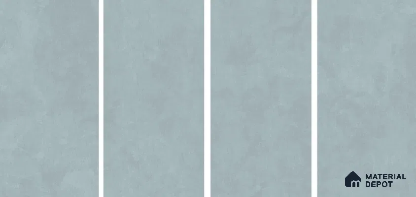 Fabric Wall & Floor Tile TL 06092 E Fabrica Sky 4 ft x 2 ft Vitrified Matte Finish - 9 mm | 8 Random Design | Suitable For Living Room, Bedroom, Bathroom, Kitchen