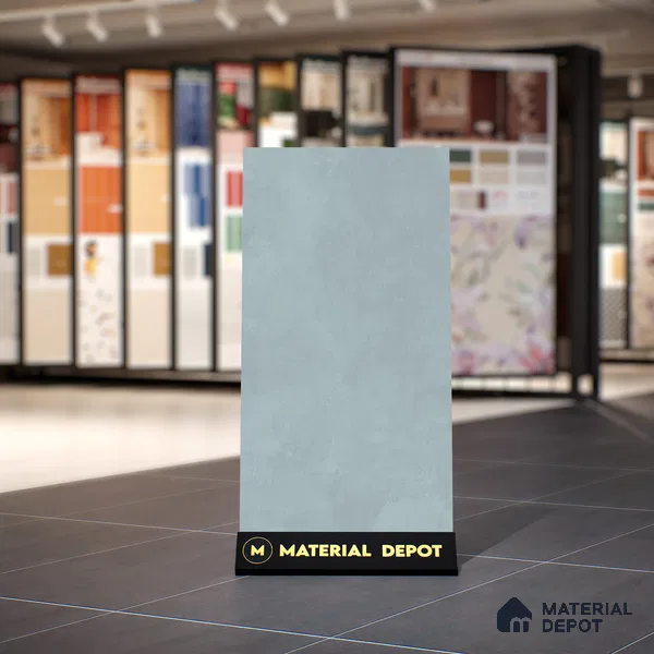 Fabric Wall & Floor Tile TL 06092 E Fabrica Sky 4 ft x 2 ft Vitrified Matte Finish - 9 mm | 8 Random Design | Suitable For Living Room, Bedroom, Bathroom, Kitchen