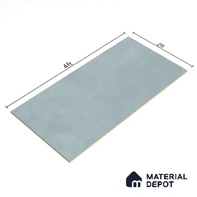 Fabric Wall & Floor Tile TL 06092 E Fabrica Sky 4 ft x 2 ft Vitrified Matte Finish - 9 mm | 8 Random Design | Suitable For Living Room, Bedroom, Bathroom, Kitchen