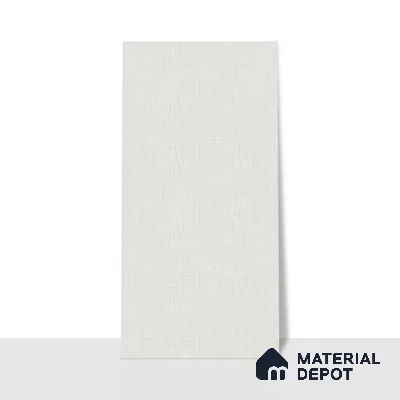 Fabric Floor & Wall Tile TL 06092 Fabrica Bianco 4 ft x 2 ft Vitrified Matte Finish - 9 mm | 8 Random Design | Suitable For Living Room, Bedroom, Bathroom, Kitchen (Sample)