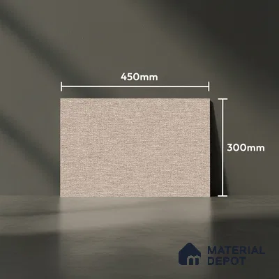 Budget Friendly Fabric Wall Tile Value For Money TL 06230  18 x 12 inch - Ceramic Glossy Finish -7 mm  | Suitable for Kitchen & Bathroom