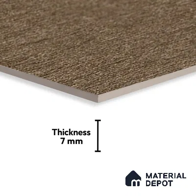 Budget Friendly Fabric Wall Tile Value For Money TL 06232  18 x 12 inch - Ceramic Glossy Finish -7 mm  | Suitable for Kitchen & Bathroom