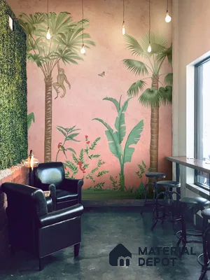 Fascinating Enchantment, Luxury Wallpaper for Rooms, Customised Sukoon Series Canvas Patterned Design (Customised Size Wallpaper)