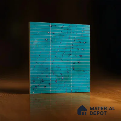 Faux Subway Wall Tile TL 08501 E 1 ft x 1 ft Glue Matte Finish Ceramic Tile - 10 mm | Suitable for Kitchen, Bathroom & Dining Area | Please Expect a Slight Variation of Pattern