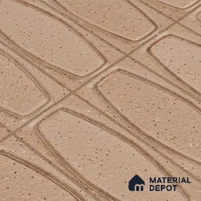 Faux Subway Wall Tile TL 05379 D Miraq Chester Walnut 2 ft x 1 ft Ceramic Matte Finish - 8 mm | Suitable For Kitchen, Bathroom Walls and Backsplashes | Please Expect a Slight Variation of Pattern (Sample)