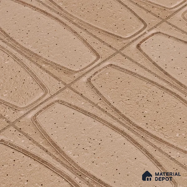 Faux Subway Wall Tile TL 05379 D Miraq Chester Walnut 2 ft x 1 ft Ceramic Matte Finish - 8 mm | Suitable For Kitchen, Bathroom Walls and Backsplashes | Please Expect a Slight Variation of Pattern (Sample)