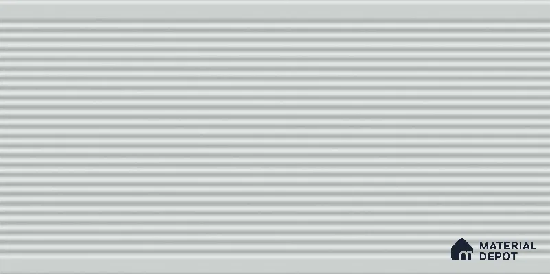 Faux Subway Wall Tile TL 05383 B Miraq Liner Arctic White 2 ft x 1 ft Ceramic Matte Finish - 8 mm | Suitable For Kitchen, Bathroom Walls and Backsplashes | Please Expect a Slight Variation of Pattern