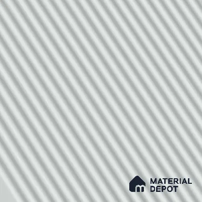 Faux Subway Wall Tile TL 05383 B Miraq Liner Arctic White 2 ft x 1 ft Ceramic Matte Finish - 8 mm | Suitable For Kitchen, Bathroom Walls and Backsplashes | Please Expect a Slight Variation of Pattern