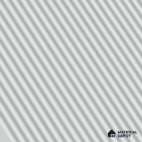 Faux Subway Wall Tile TL 05383 B Miraq Liner Arctic White 2 ft x 1 ft Ceramic Matte Finish - 8 mm | Suitable For Kitchen, Bathroom Walls and Backsplashes | Please Expect a Slight Variation of Pattern