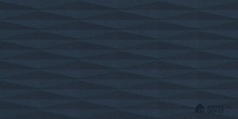 Punch Wall Tile TL 05383 E Miraq Diamond Deep Blue 2 ft x 1 ft Ceramic Matte Finish - 8 mm | Suitable For Kitchen, Bathroom Walls and Backsplashes | Please Expect a Slight Variation of Pattern