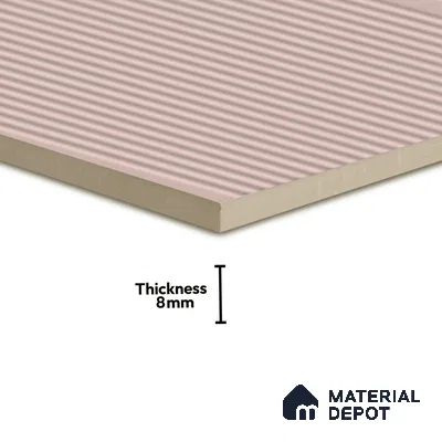 Faux Subway Wall Tile TL 05383 H Miraq Liner Pink 2 ft x 1 ft Ceramic Matte Finish - 8 mm | Suitable For Kitchen, Bathroom Walls and Backsplashes (Sample)