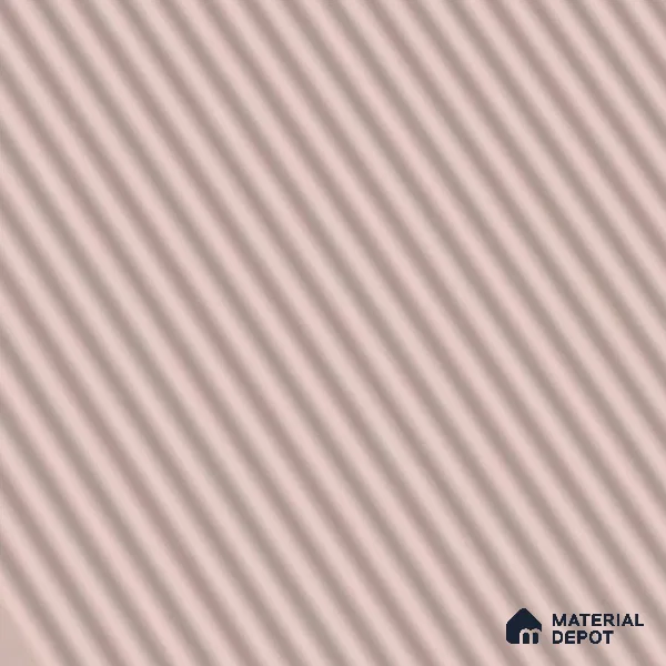Faux Subway Wall Tile TL 05383 H Miraq Liner Pink 2 ft x 1 ft Ceramic Matte Finish - 8 mm | Suitable For Kitchen, Bathroom Walls and Backsplashes (Sample)