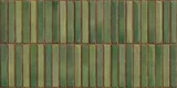 Faux Subway Wall Tile TL 05376 I Miraq Kitkat Forest Green 2 ft x 1 ft Ceramic Glossy Finish - 8 mm | Suitable For Kitchen, Bathroom Walls and Backsplashes | Image 2