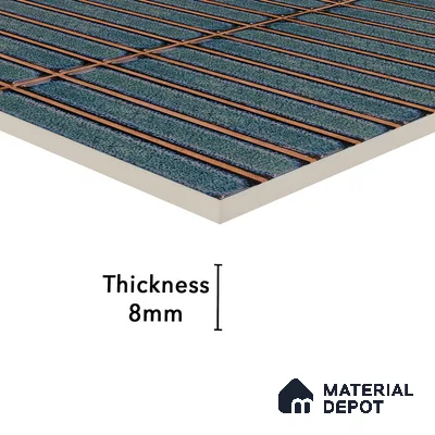 Faux Subway Wall Tile TL 05376 J Miraq Kitkat Cobalt Blue 2 ft x 1 ft Ceramic Glossy Finish - 8 mm | Suitable For Kitchen, Bathroom Walls and Backsplashes | Please Expect a Slight Variation of Pattern (Sample)