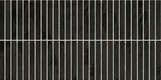 Faux Subway Wall Tile TL 05376 AA Amoretta Black 2 ft x 1 ft Ceramic Matte Finish - 8 mm | Suitable For Kitchen, Bathroom Walls and Backsplashes| Please Expect a Slight Variation of Pattern