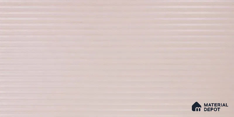Faux Subway Wall Tile TL 05381 B Miraq Temba Pink 2 ft x 1 ft Ceramic Matte Finish - 8 mm | Suitable For Kitchen, Bathroom Walls and Backsplashes | Please Expect a Slight Variation of Pattern (Sample)