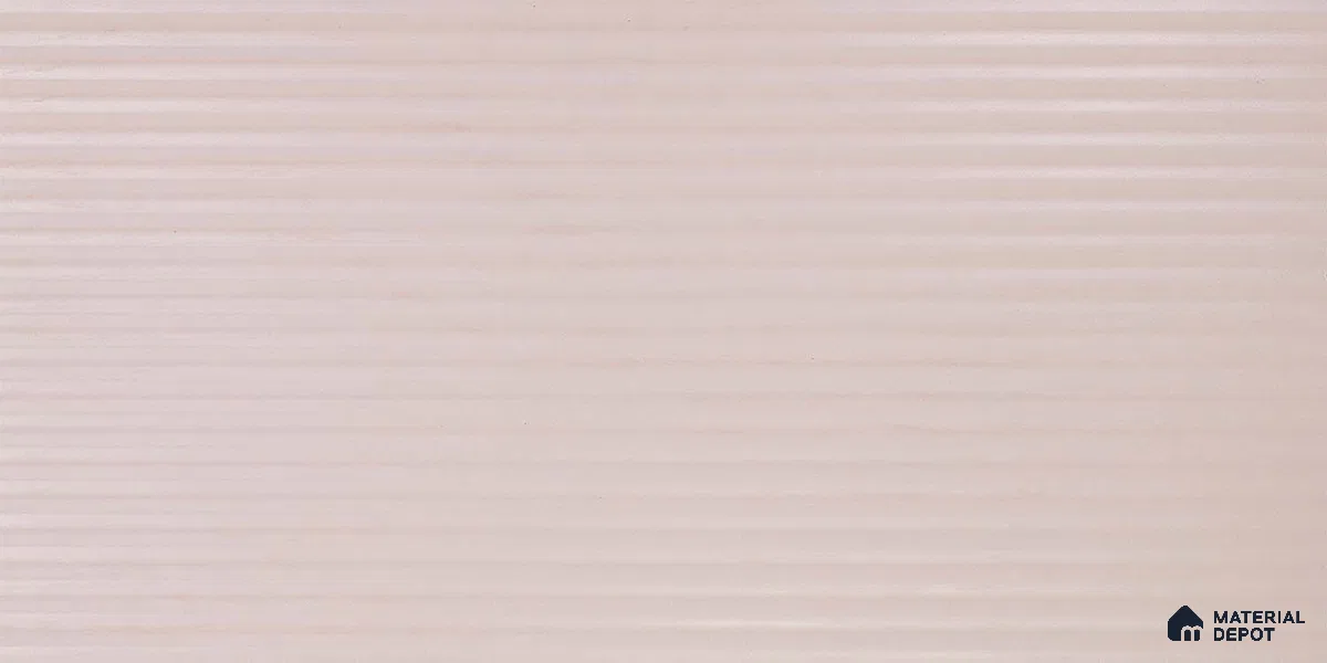 Faux Subway Wall Tile TL 05381 B Miraq Temba Pink 2 ft x 1 ft Ceramic Matte Finish - 8 mm | Suitable For Kitchen, Bathroom Walls and Backsplashes | Please Expect a Slight Variation of Pattern (Sample)