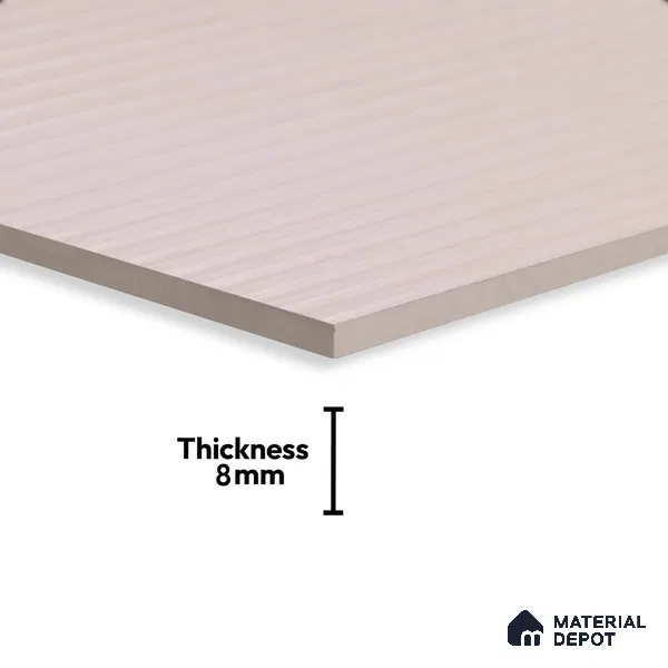 Faux Subway Wall Tile TL 05381 B Miraq Temba Pink 2 ft x 1 ft Ceramic Matte Finish - 8 mm | Suitable For Kitchen, Bathroom Walls and Backsplashes | Please Expect a Slight Variation of Pattern (Sample)